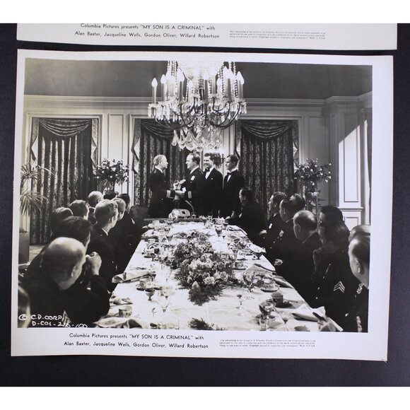 Vintage 1939 "My Son is a Criminal" Black and white photography movie stills - Picture 7 of 10